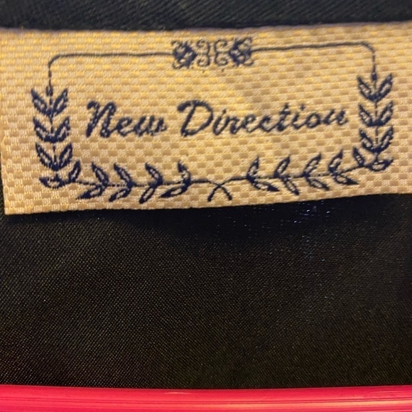 NEW DIRECTION BRIGHT PADTEL COLORED PRINTED JACKET SIZE S SEE MEASUREMENTS - Picture 3 of 7